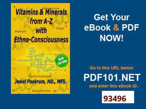 Vitamins And Minerals From A To Z With Ethno-consciousness Pdf